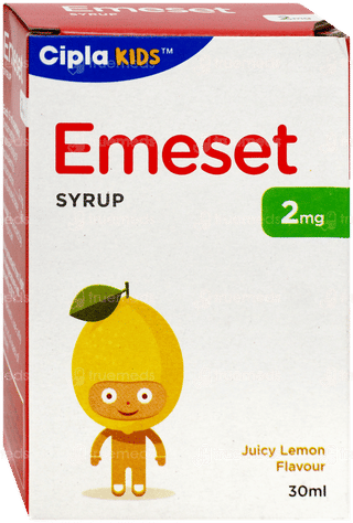 Emeset 2mg Lemon Flavour Syrup 30ml